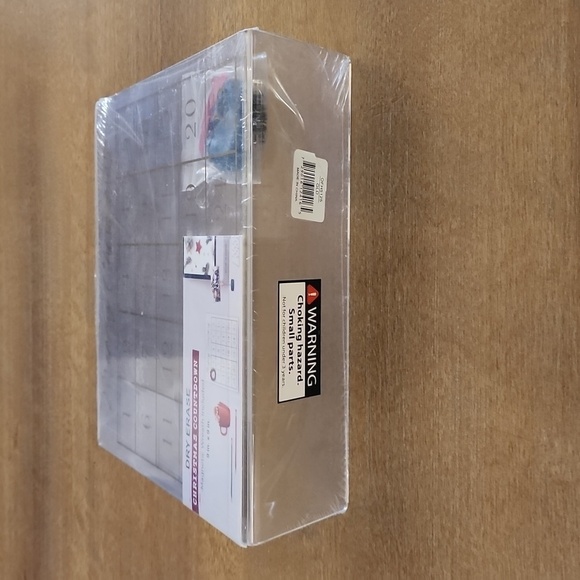 Dry Erase Christmas Countdown Advent Calendar 9"x9" Magnetic Wreath Holiday Deco - Picture 10 of 10